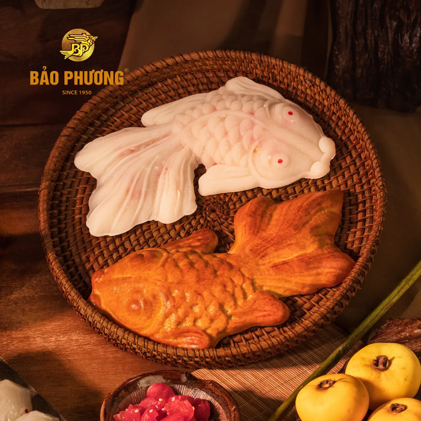 Bánh cá nướng nhân thập cẩm (320g)