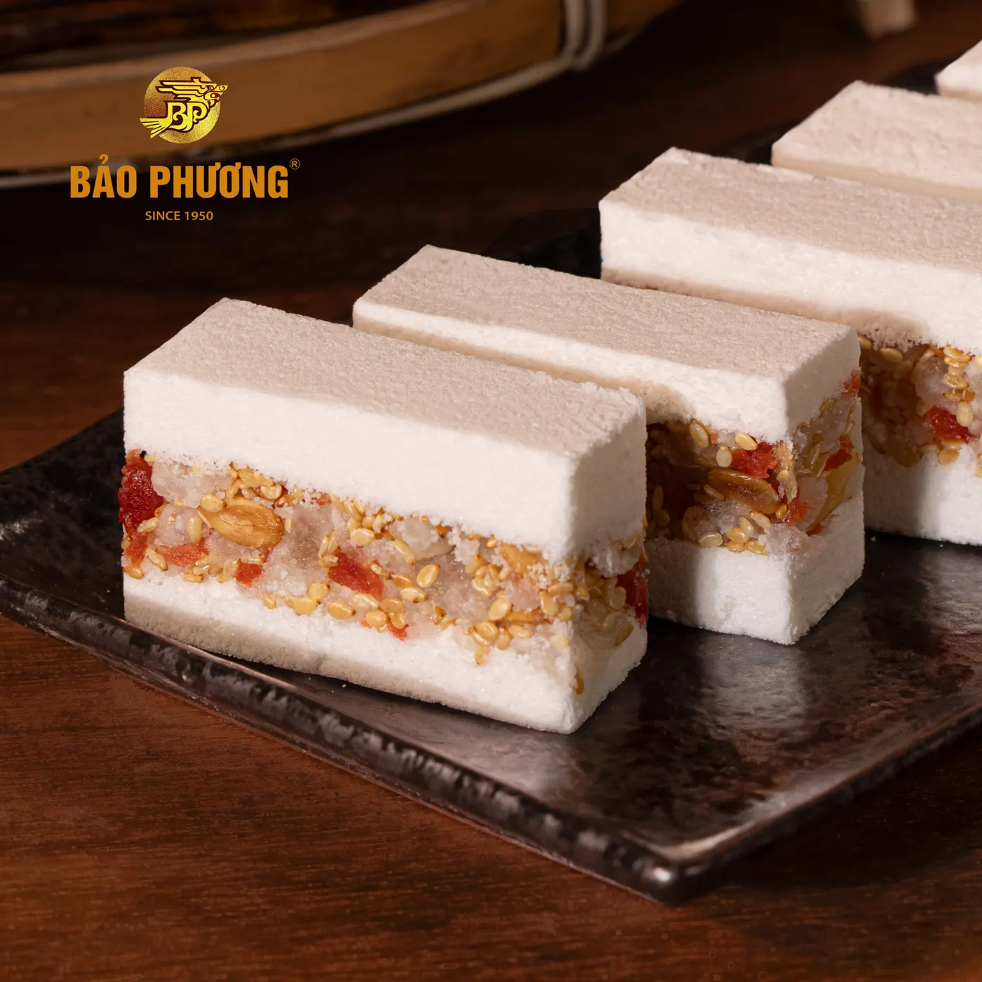 Bánh khảo đậu xanh/thập cẩm (5 chiếc nhỏ/gói - 150g) - ảnh 5