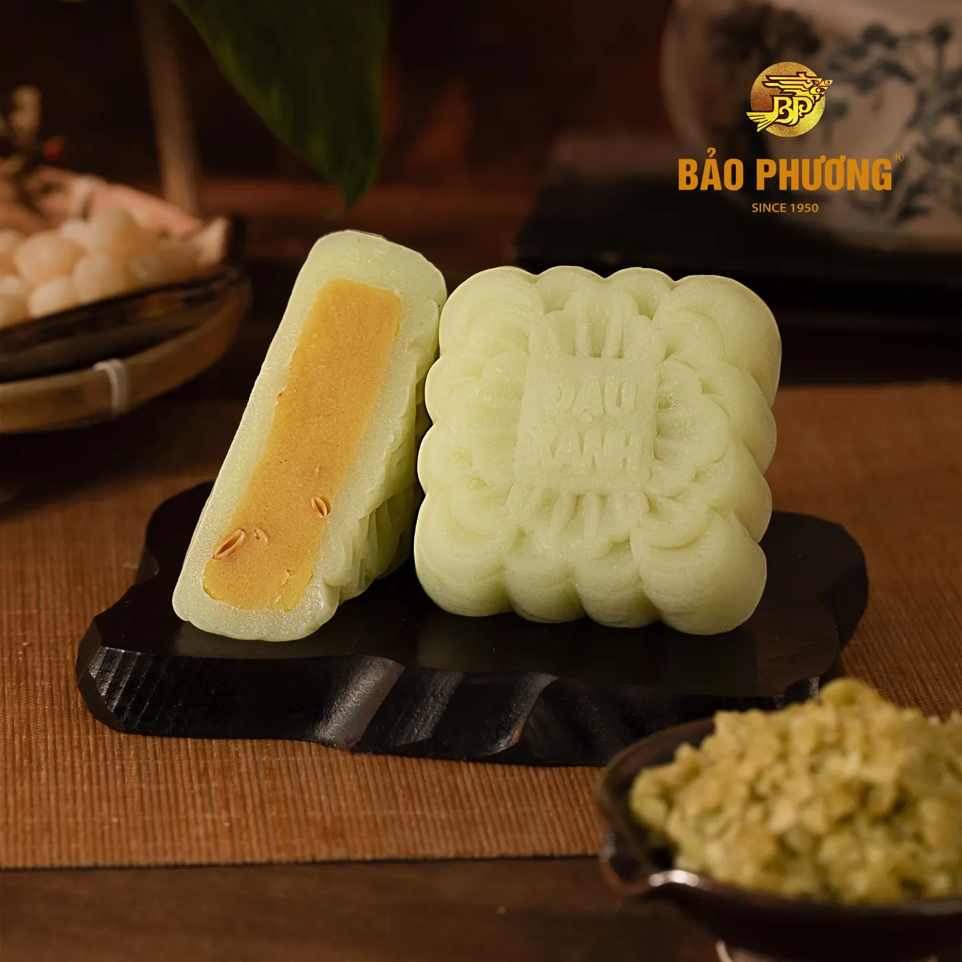 Bánh dẻo đậu xanh vỏ hương cốm (230g)