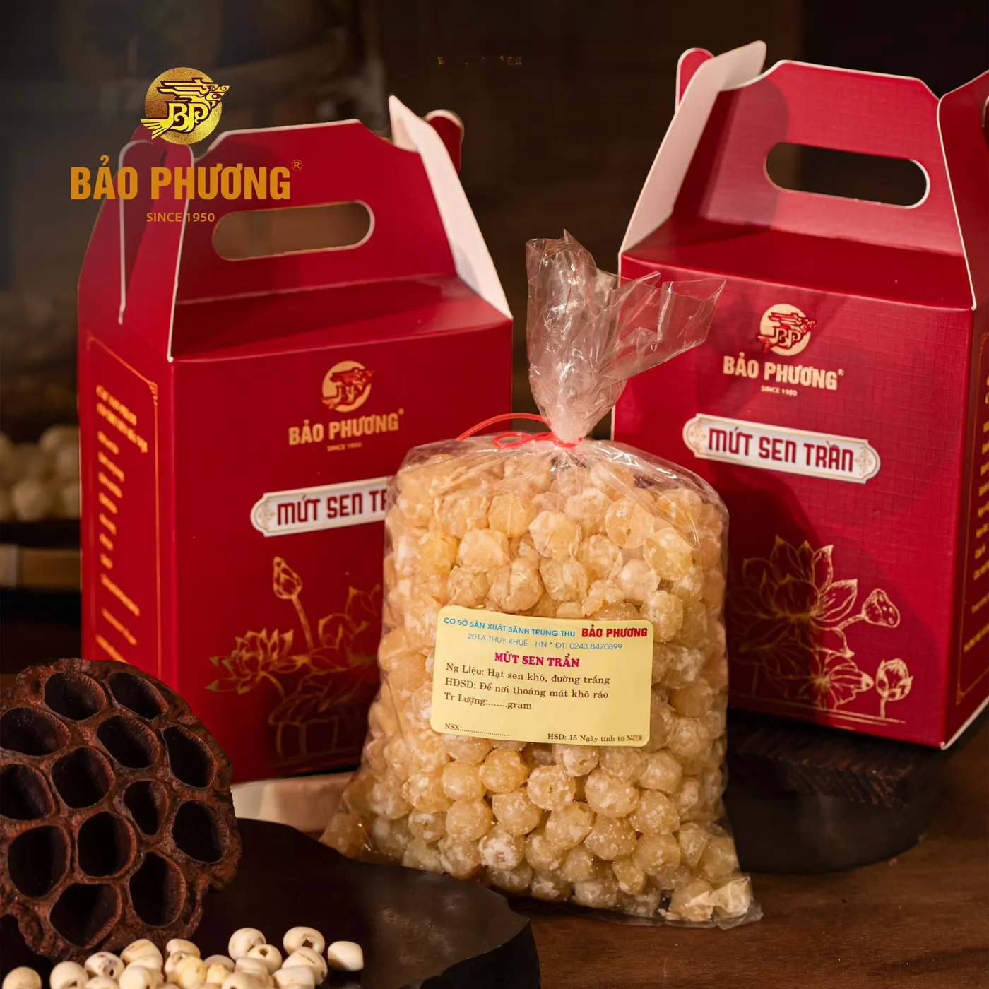 Mứt sen nam (500g)