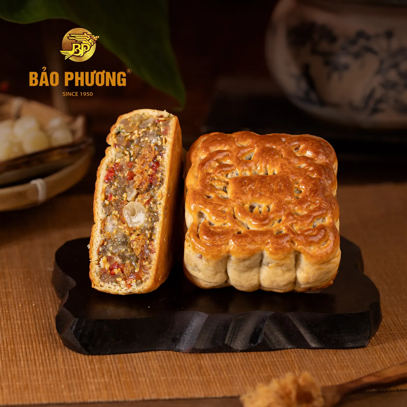 Bánh nướng nhân thập cẩm jăm bông (230g) - ảnh 2