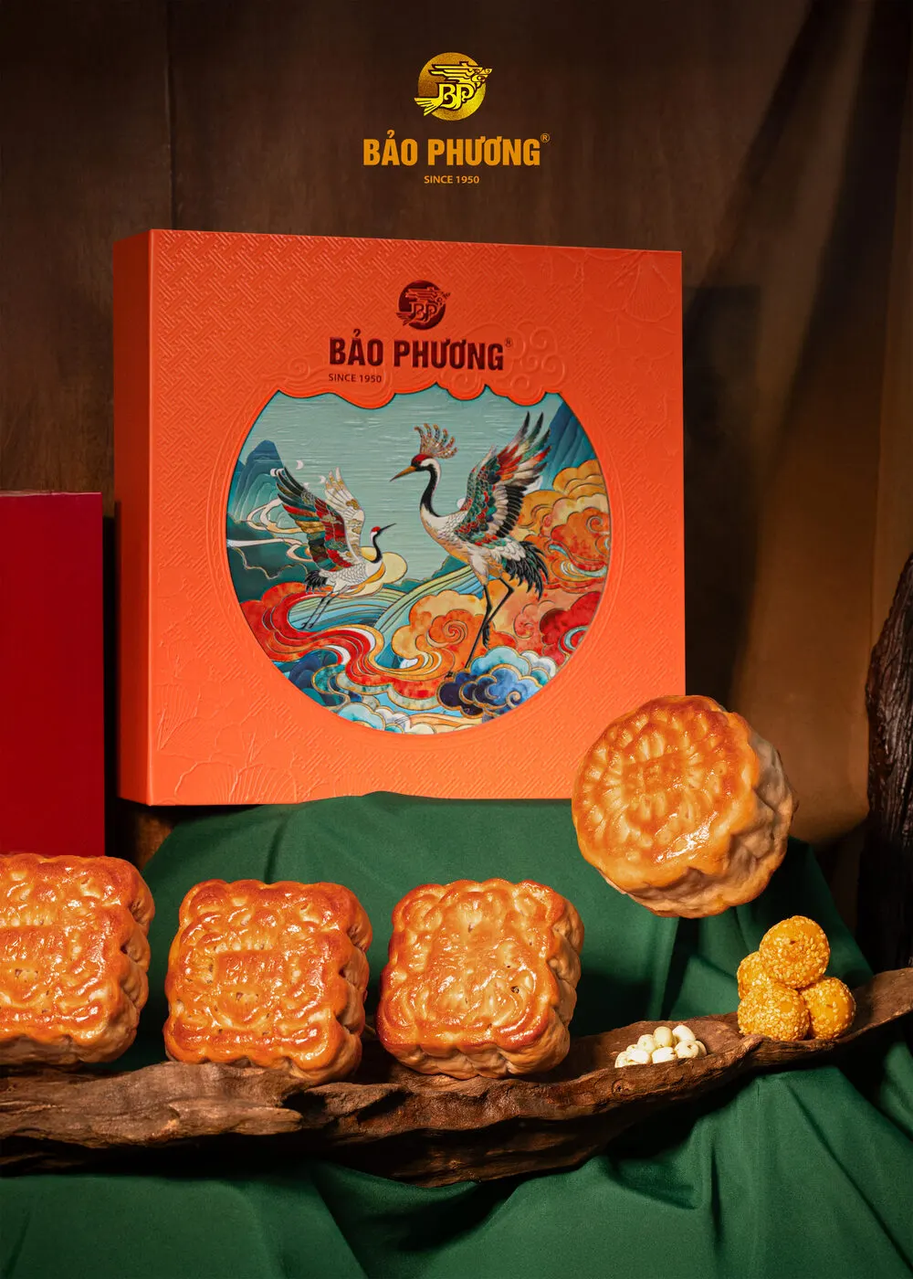 Hộp quà Trung thu 2026 — loại 4 bánh