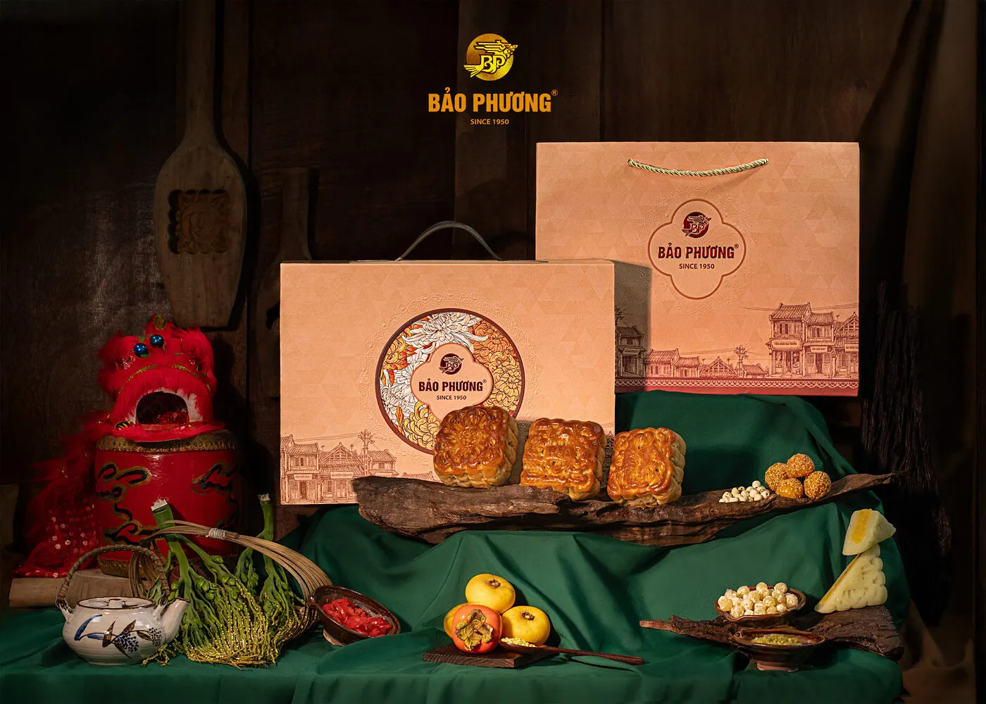 Hộp quà Trung thu 2026 — loại 6 bánh
